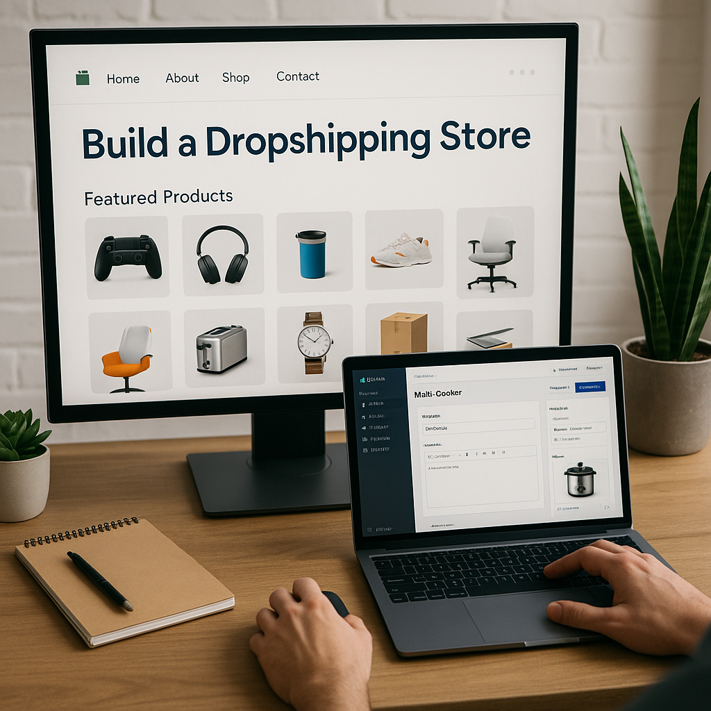 Κατάστημα Dropshipping Πολλαπλών Προϊόντων (Shopify Store)